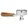 Zebra Wood Double Spout Gaggia Portafilter 1 Zebra Wood Double Spout Gaggia Portafilter -Coffee Supplies Store GAZWPFHNDL2S