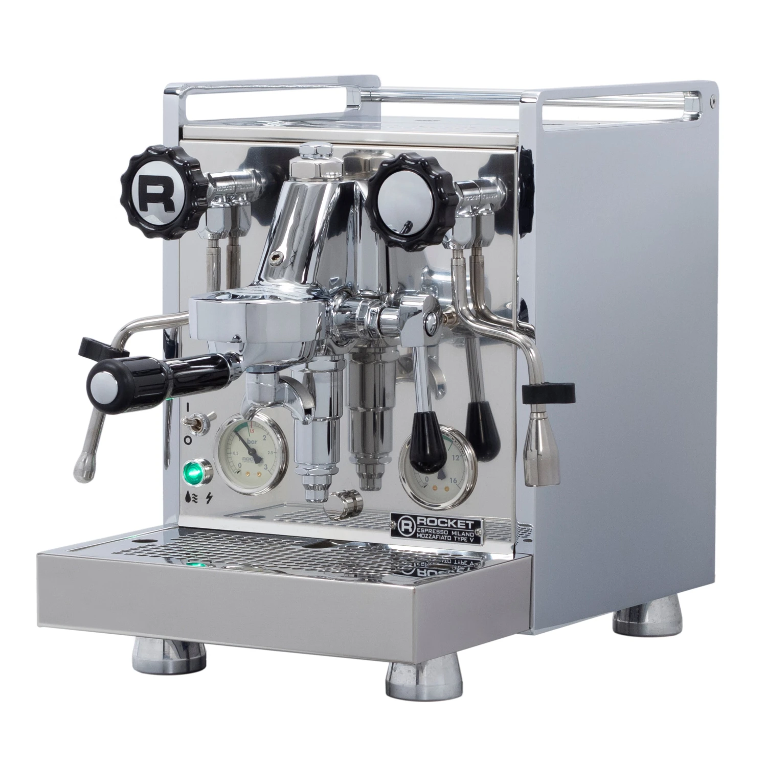 Refurbished Rocket Espresso Mozzafiato Cronometro V Espresso Machine 3 Refurbished Rocket Espresso Mozzafiato Cronometro V Espresso Machine
