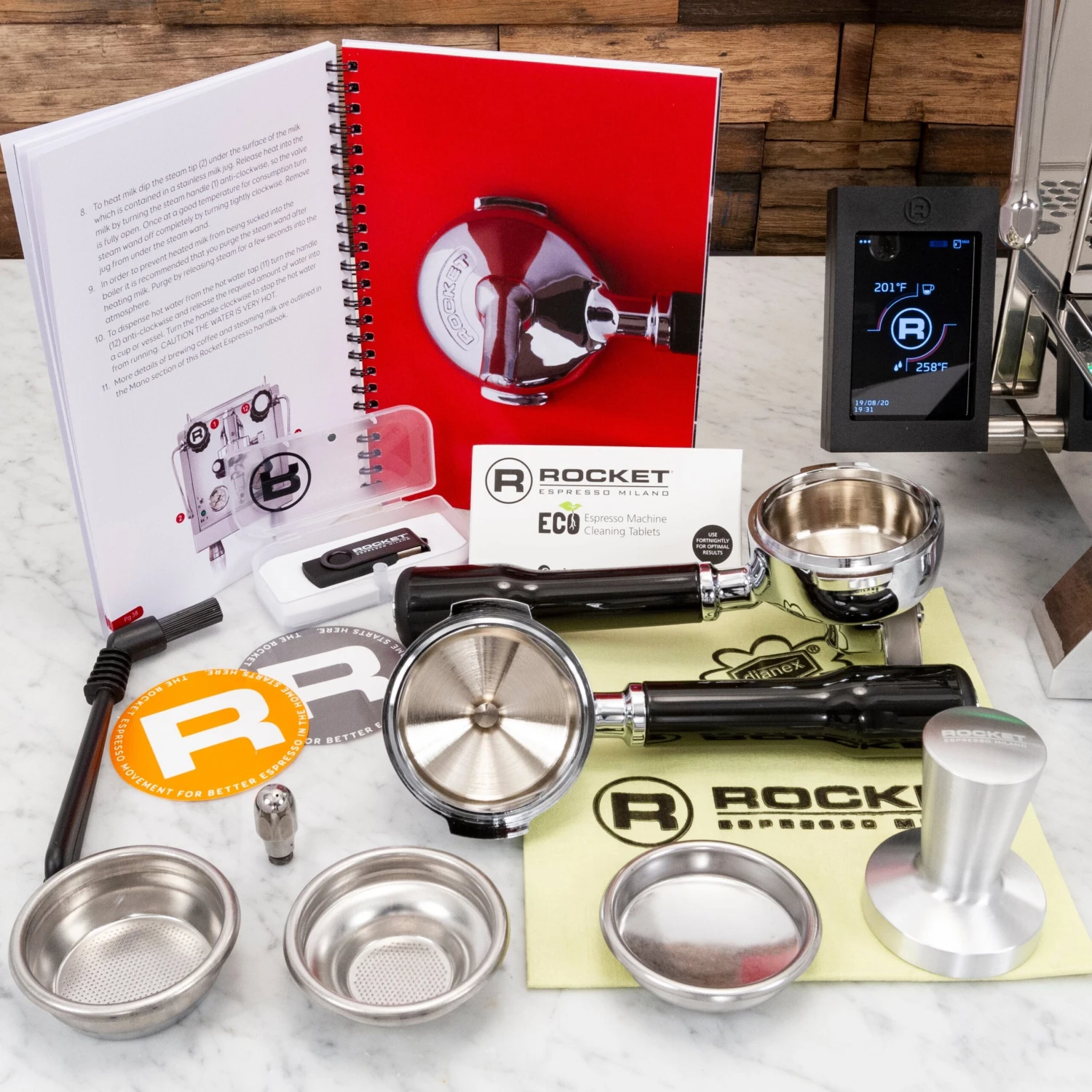 Rocket Espresso R Cinquantotto Espresso Machine With Flow Control 10 Rocket Espresso R Cinquantotto Espresso Machine With Flow Control - Image 8