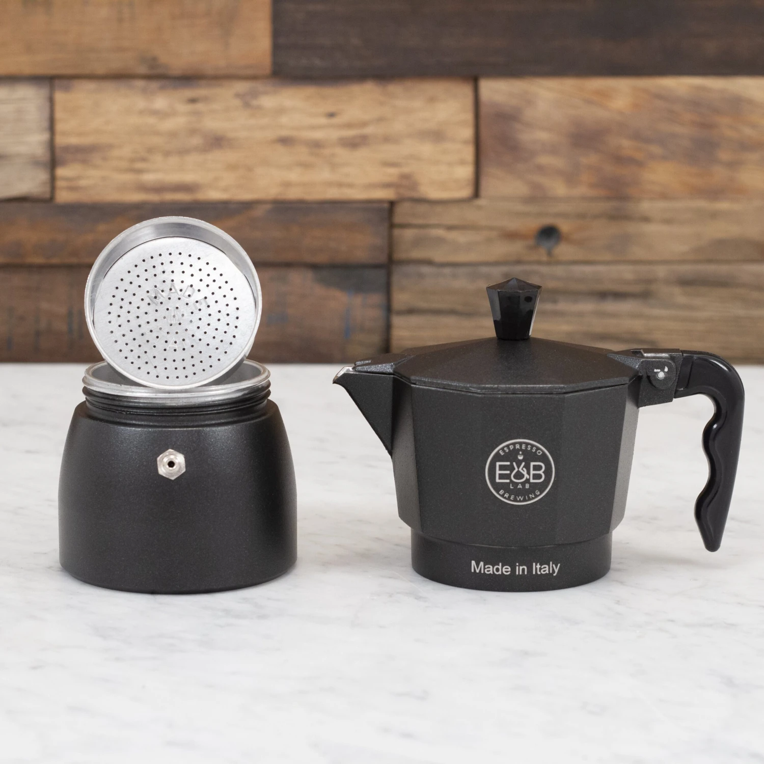 E&B Lab Classic Moka Pot - 3-Cup 7 E&B Lab Classic Moka Pot - 3-Cup - Image 5