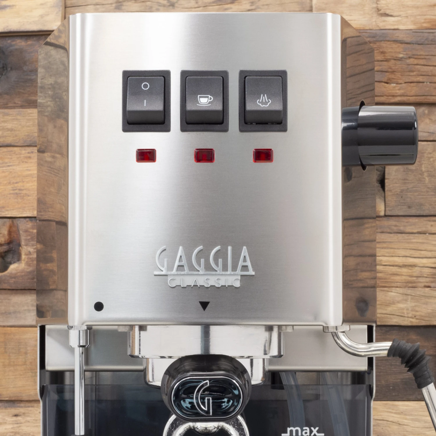 Gaggia Classic Evo Pro Semi-Automatic Espresso Machine With Tiger Maple 8 Gaggia Classic Evo Pro Semi-Automatic Espresso Machine With Tiger Maple - Image 6