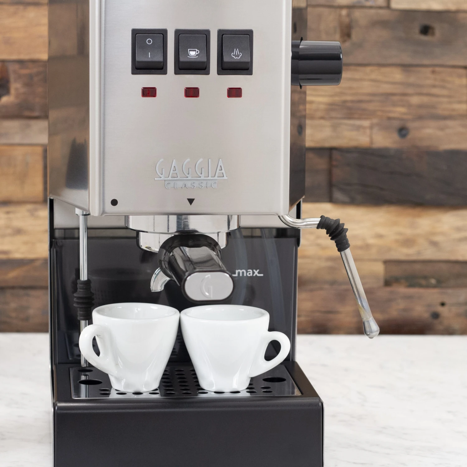 Gaggia Classic Evo Pro Semi-Automatic Espresso Machine With Tiger Maple 9 Gaggia Classic Evo Pro Semi-Automatic Espresso Machine With Tiger Maple - Image 7