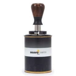 Bravo Espresso Tamper Dark Wood Handle 54.7mm 11 Bravo Espresso Tamper Dark Wood Handle 54.7mm -Coffee Supplies Store IMG 4440