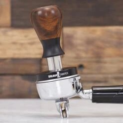 Bravo Espresso Tamper Dark Wood Handle 58.5 Mm 14 Bravo Espresso Tamper Dark Wood Handle 58.5 Mm -Coffee Supplies Store IMG 4450