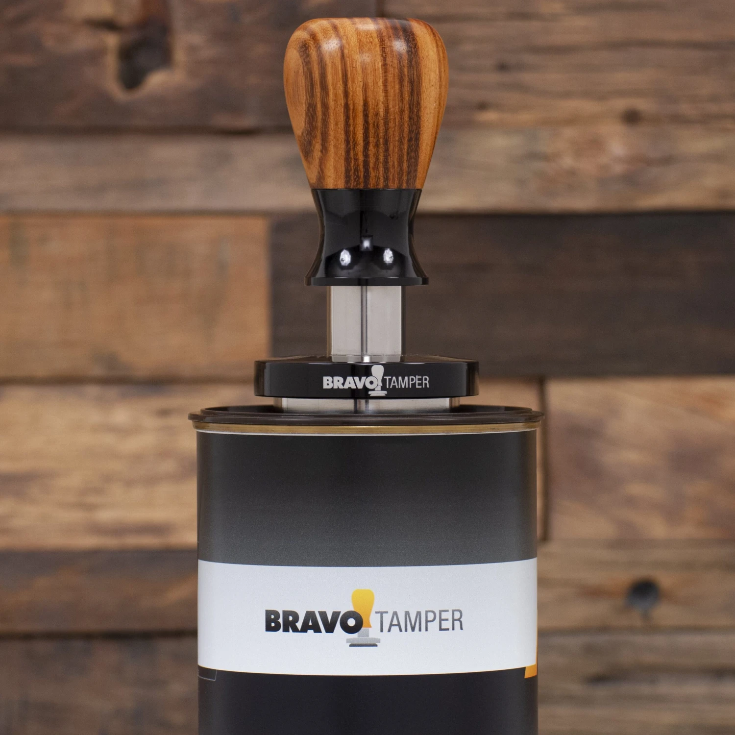 Bravo Espresso Tamper Light Wood Handle 54.7mm 6 Bravo Espresso Tamper Light Wood Handle 54.7mm - Image 4