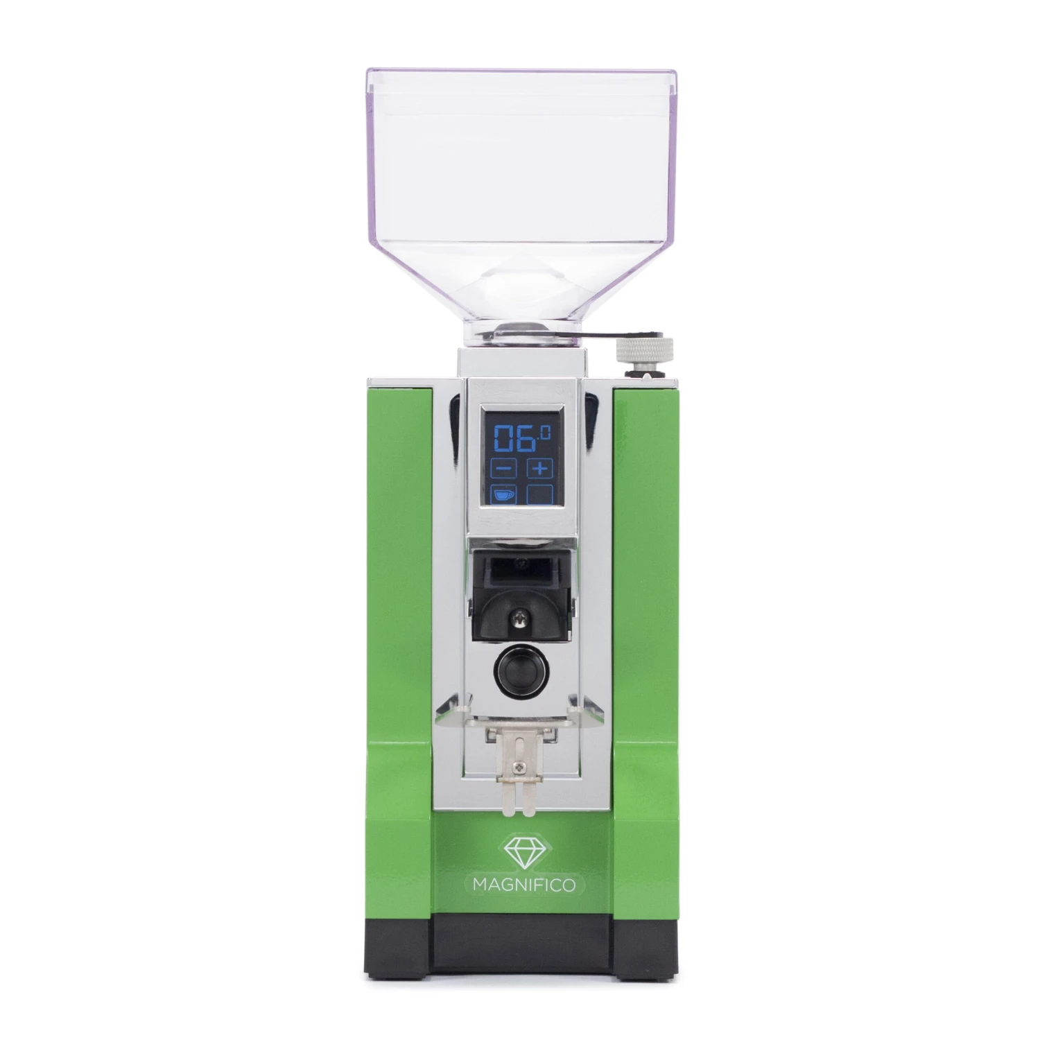 Eureka Mignon Magnifico Coffee Grinder In Lime Green 4 Eureka Mignon Magnifico Coffee Grinder In Lime Green - Image 2