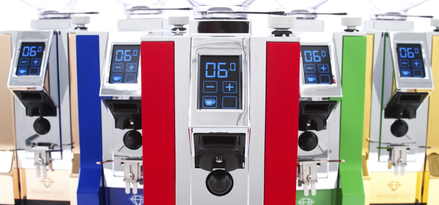 Eureka Mignon Magnifico Coffee Grinder In Tiffany Blue 13 Eureka Mignon Magnifico Coffee Grinder In Tiffany Blue - Image 11