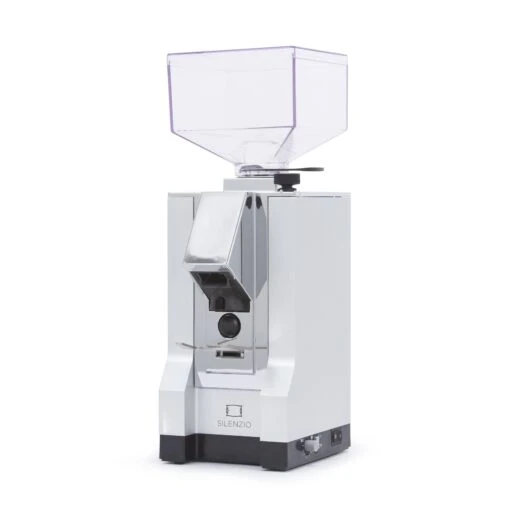 Eureka Mignon Silenzio Espresso Grinder In Polished Natural Silver
