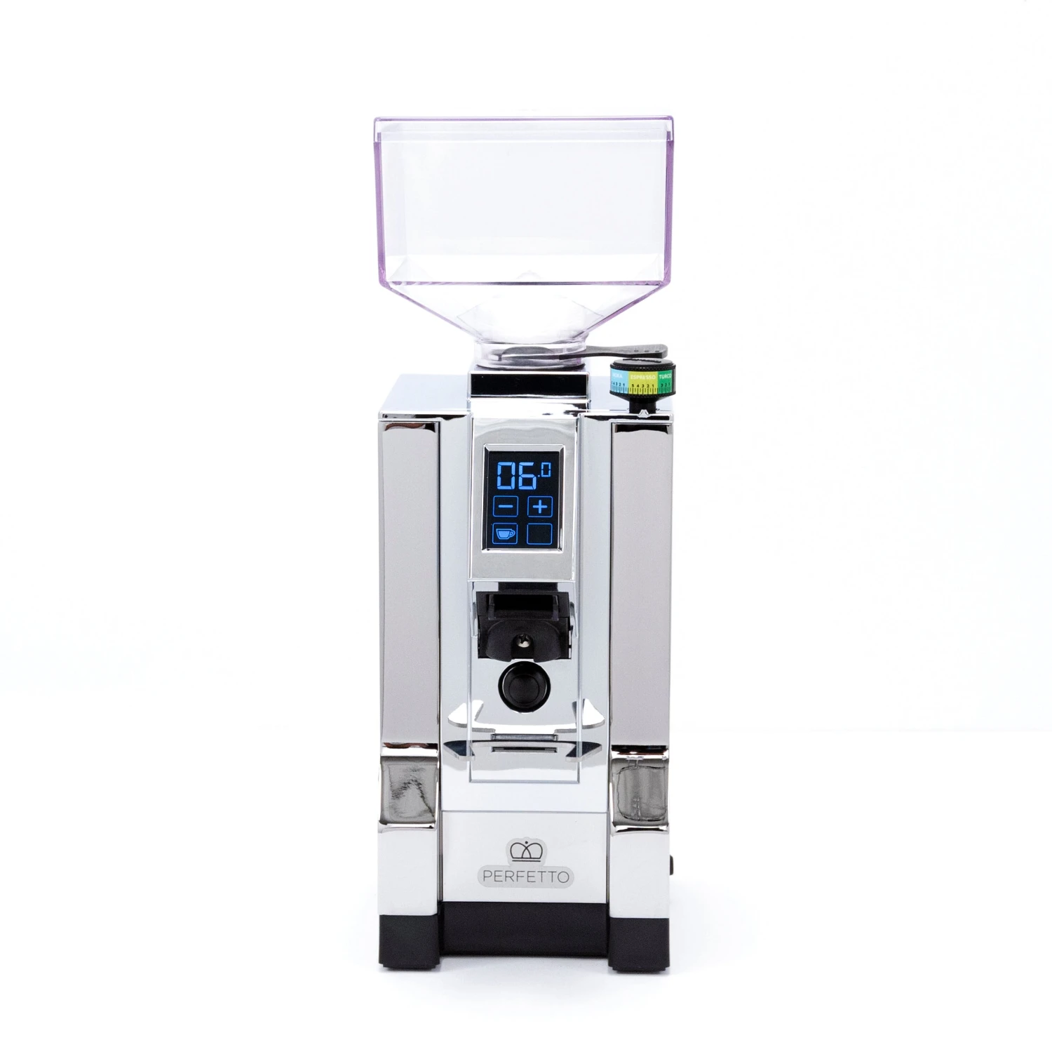 Eureka Mignon Perfetto Coffee Grinder In Chrome 4 Eureka Mignon Perfetto Coffee Grinder In Chrome - Image 2