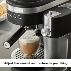 KitchenAid® Automatic Milk Frother Attachment - Onyx Black 10 KitchenAid® Automatic Milk Frother Attachment - Onyx Black -Coffee Supplies Store KitchenaidMilkFrotherLifestyle2