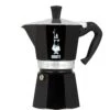 Bialetti Moka Express Nera 6-Cup Moka Pot 1 Bialetti Moka Express Nera 6-Cup Moka Pot -Coffee Supplies Store MokaExpressNera