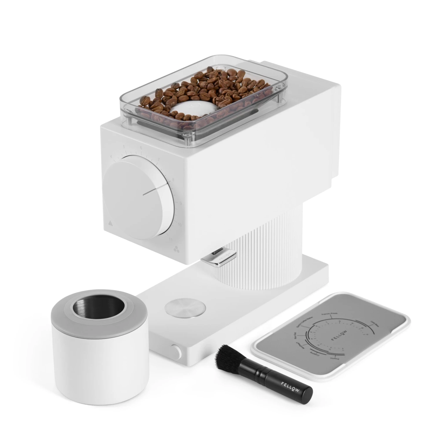 Fellow Ode Brew Grinder - Matte White 4 Fellow Ode Brew Grinder - Matte White - Image 2