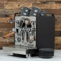 Rocket Espresso 6 Piece Cappuccino Cup And Saucer Set - Grey 10 Rocket Espresso 6 Piece Cappuccino Cup And Saucer Set - Grey -Coffee Supplies Store RECAPCUP6PCGRY 0433