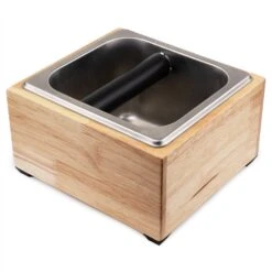 Revolution Basic Wood Knock Box Set With Closed Bottom