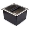 Revolution Basic Metal Knock Box Set With Closed Bottom 2 Revolution Basic Metal Knock Box Set With Closed Bottom -Coffee Supplies Store RevolutionClosedBottomBasicMetalKnockBox