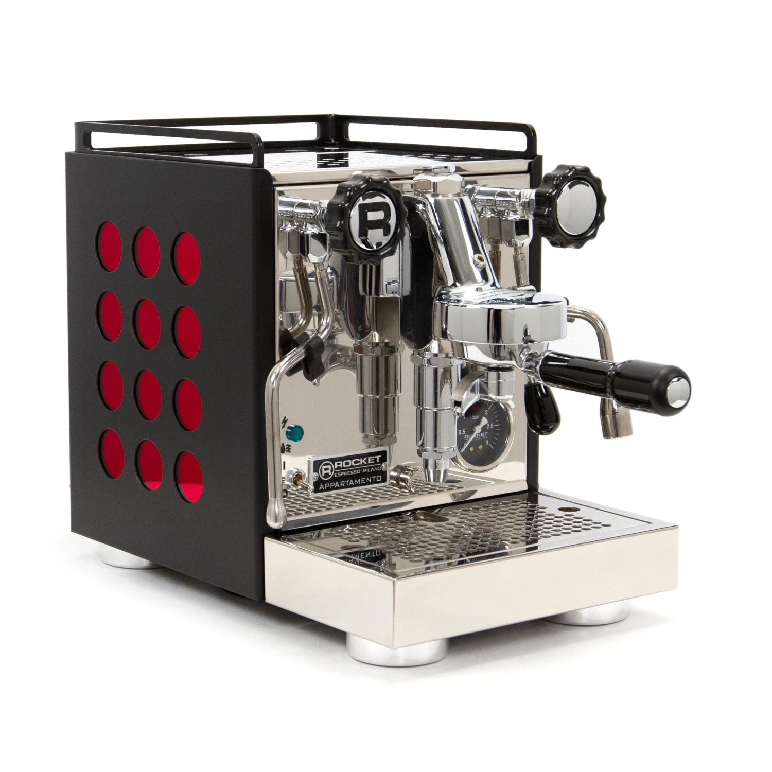 Rocket Espresso Appartamento Serie Nera Espresso Machine - Ruby 5 Rocket Espresso Appartamento Serie Nera Espresso Machine - Ruby - Image 3