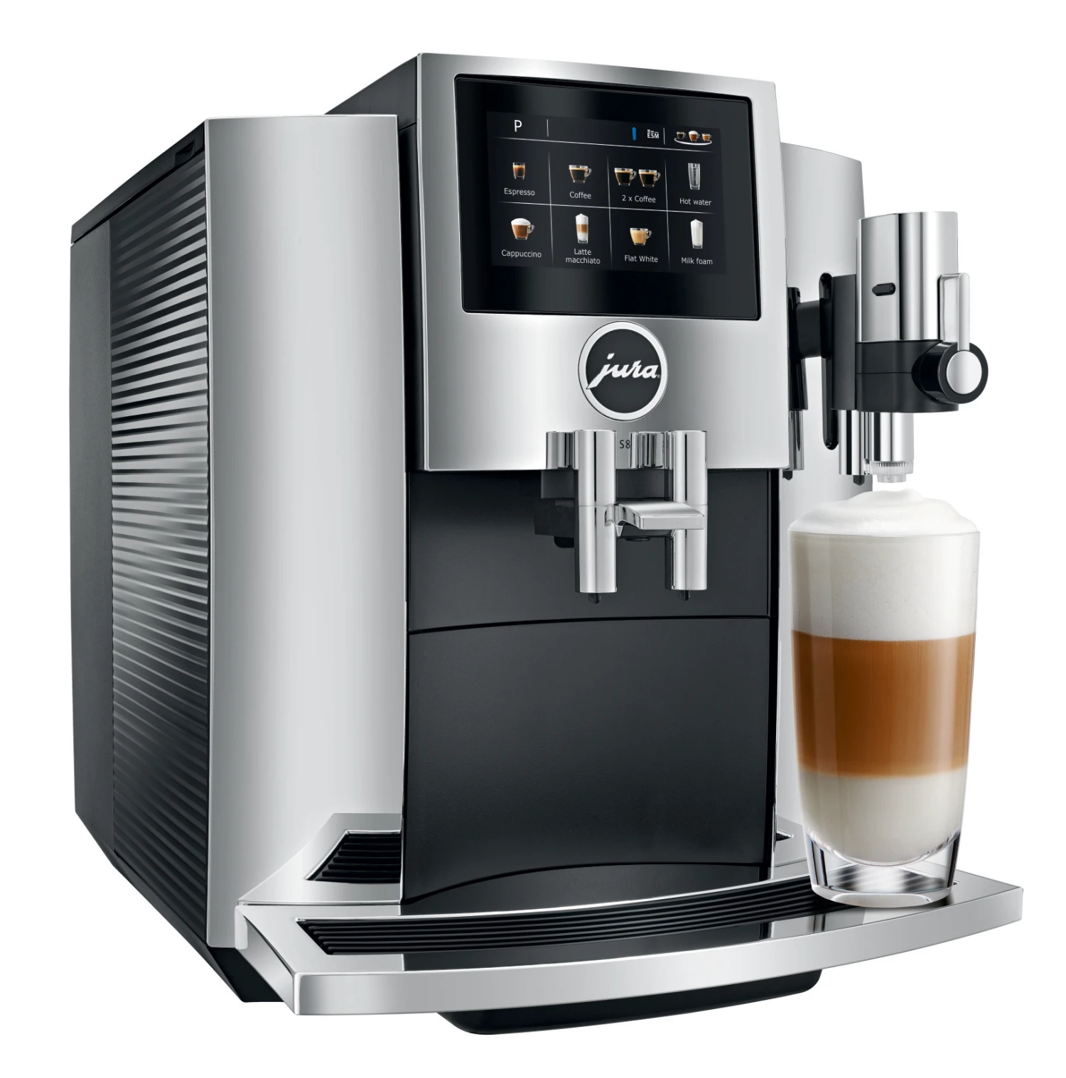 JURA S8 Chrome Espresso Machine 5 JURA S8 Chrome Espresso Machine - Image 3