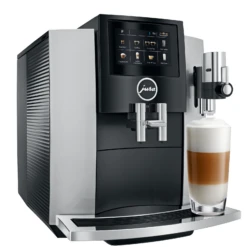 JURA S8 Espresso Machine - Moonlight Silver 19 JURA S8 Espresso Machine - Moonlight Silver -Coffee Supplies Store S8 2020 Silver Alt