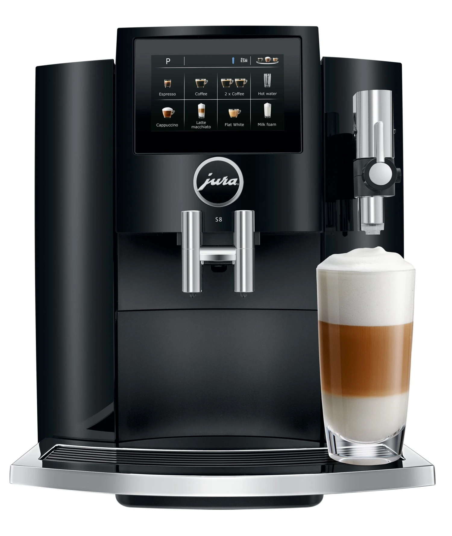JURA S8 Black Espresso Machine 4 JURA S8 Black Espresso Machine - Image 2