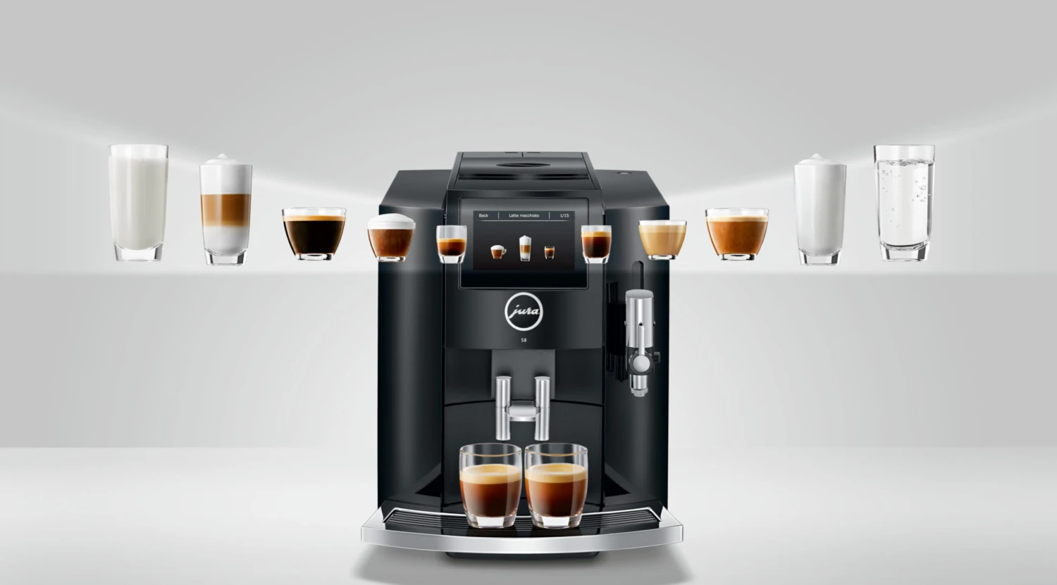 JURA S8 Black Espresso Machine 7 JURA S8 Black Espresso Machine - Image 5