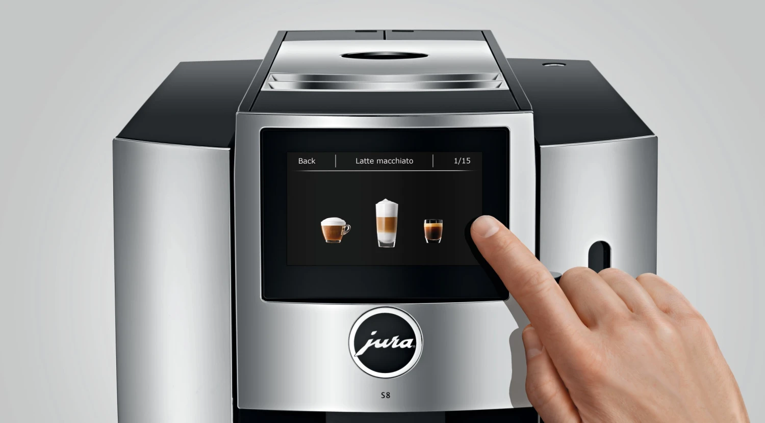 JURA S8 Chrome Espresso Machine 21 JURA S8 Chrome Espresso Machine - Image 19