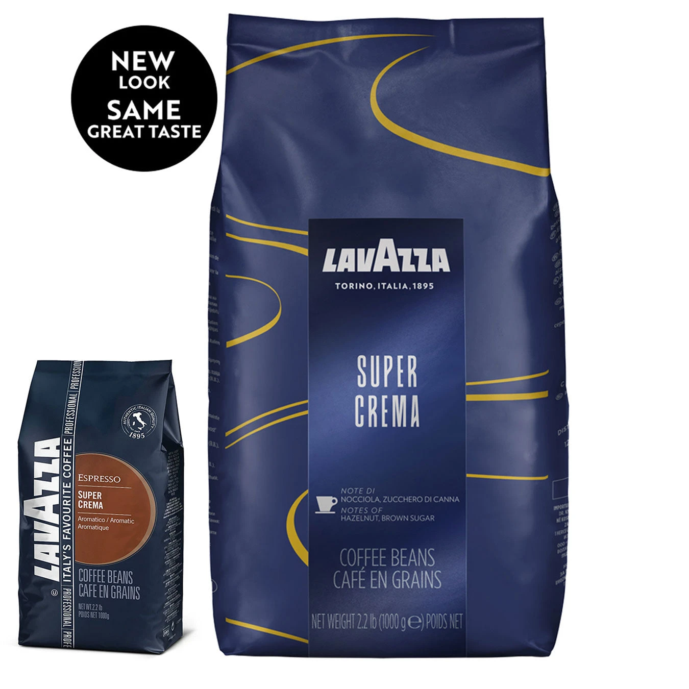Lavazza Super Crema Whole Bean Espresso Coffee 4 Lavazza Super Crema Whole Bean Espresso Coffee - Image 2