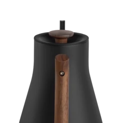 Fellow Stagg EKG Pro 0.9L Pour Over Kettle - Matte Black With Walnut Accents 14 Fellow Stagg EKG Pro 0.9L Pour Over Kettle - Matte Black With Walnut Accents -Coffee Supplies Store StaggEKGPro MatteBlackWalnut HandleFacing 1