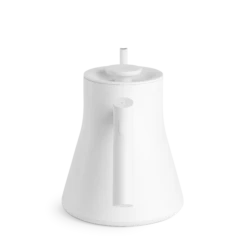 Fellow Stagg EKG Pro 0.9L Pour Over Kettle - Matte White 17 Fellow Stagg EKG Pro 0.9L Pour Over Kettle - Matte White -Coffee Supplies Store StaggEKGPro MatteWhite HandleFacing 2