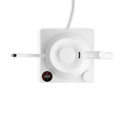 Fellow Stagg EKG Pro 0.9L Pour Over Kettle - Matte White 13 Fellow Stagg EKG Pro 0.9L Pour Over Kettle - Matte White -Coffee Supplies Store StaggEKGPro MatteWhite TopDown