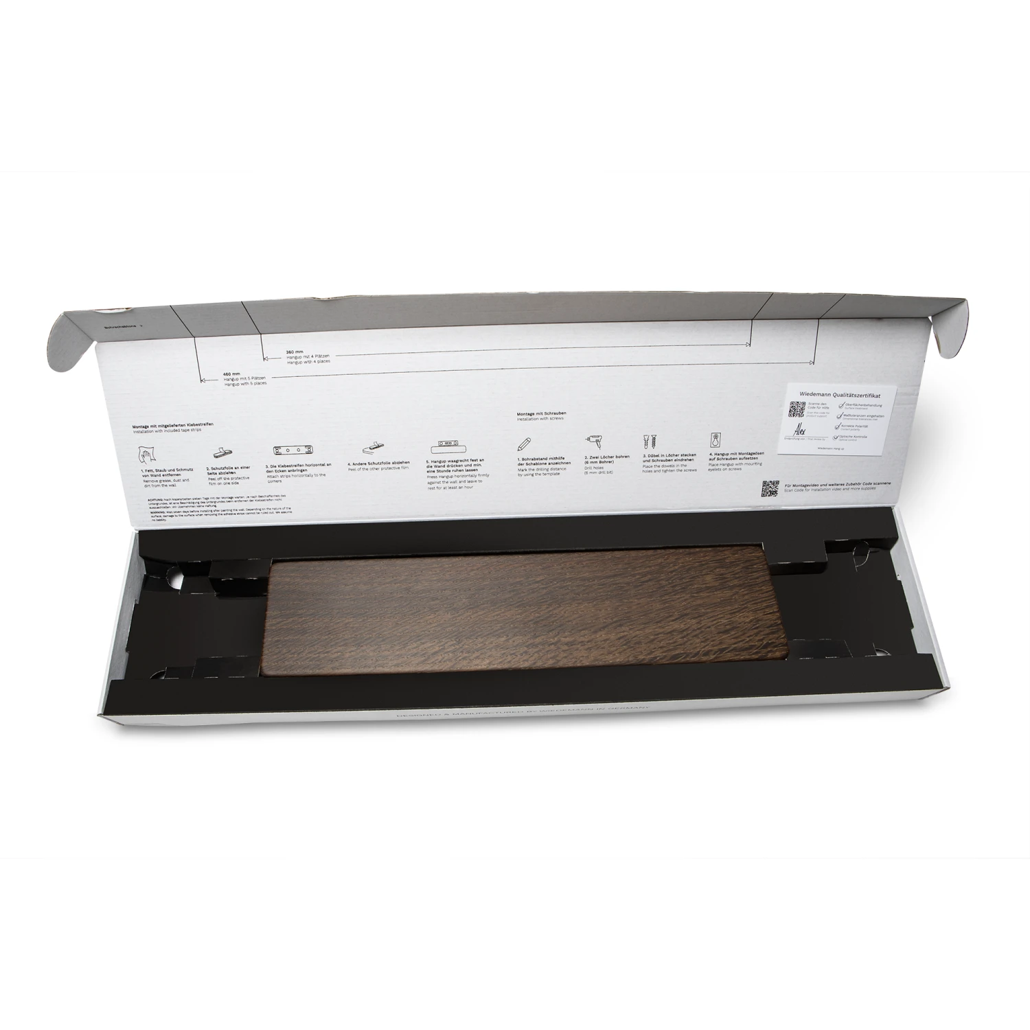 Wiedemann Hangup 4pc Equipment Rack - Blackened Oak 8 Wiedemann Hangup 4pc Equipment Rack - Blackened Oak - Image 6