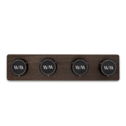 Wiedemann Hangup 4pc Equipment Rack - Blackened Oak 12 Wiedemann Hangup 4pc Equipment Rack - Blackened Oak -Coffee Supplies Store WMHANGUP4BO 04