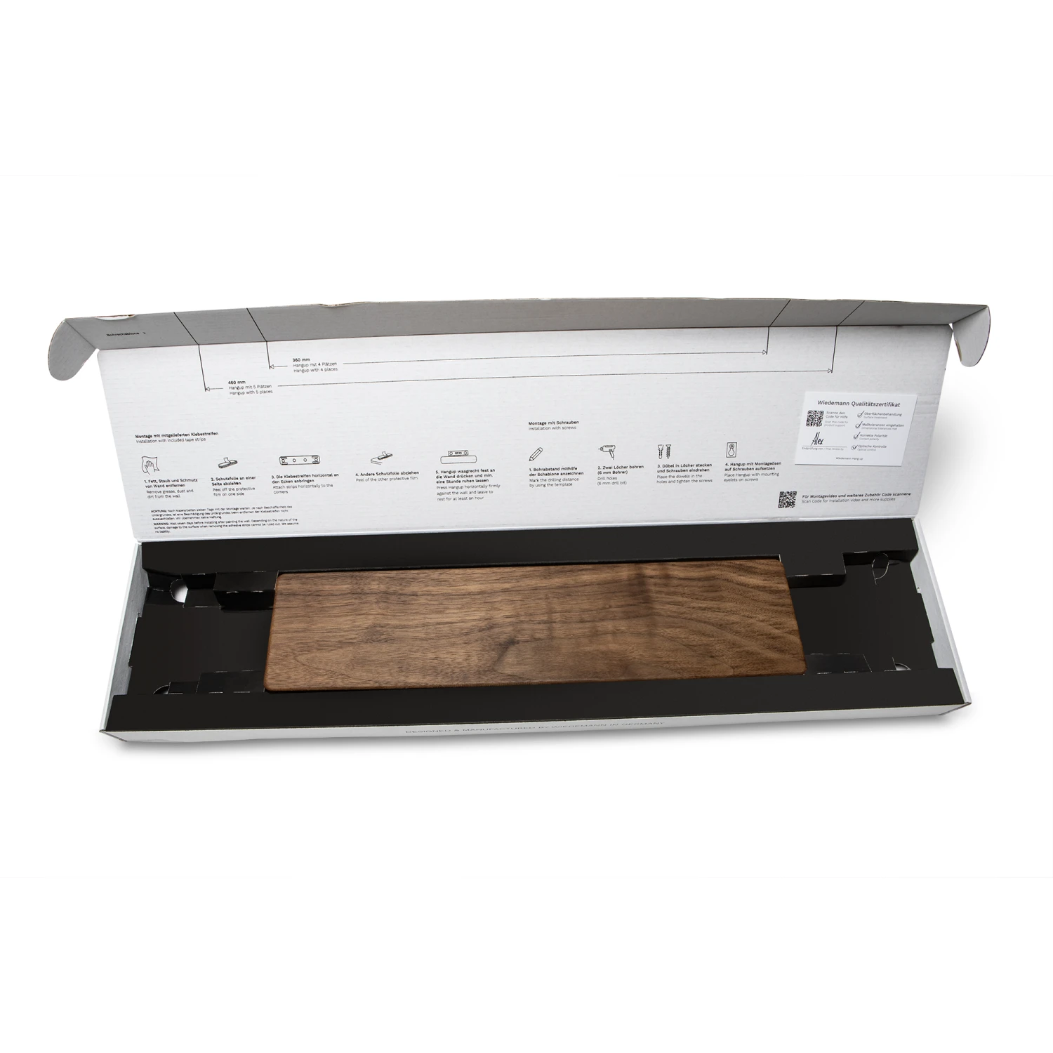 Wiedemann Hangup 4pc Equipment Rack - Walnut 8 Wiedemann Hangup 4pc Equipment Rack - Walnut - Image 6