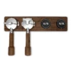 Wiedemann Hangup 4pc Equipment Rack - Walnut 2 Wiedemann Hangup 4pc Equipment Rack - Walnut -Coffee Supplies Store WMHANGUP4WL 06