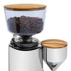 ECM And Profitec 500g Hopper Lid And Funnel Lid - Olive Wood