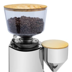ECM And Profitec 500g Hopper Lid And Funnel Lid - Tiger Maple