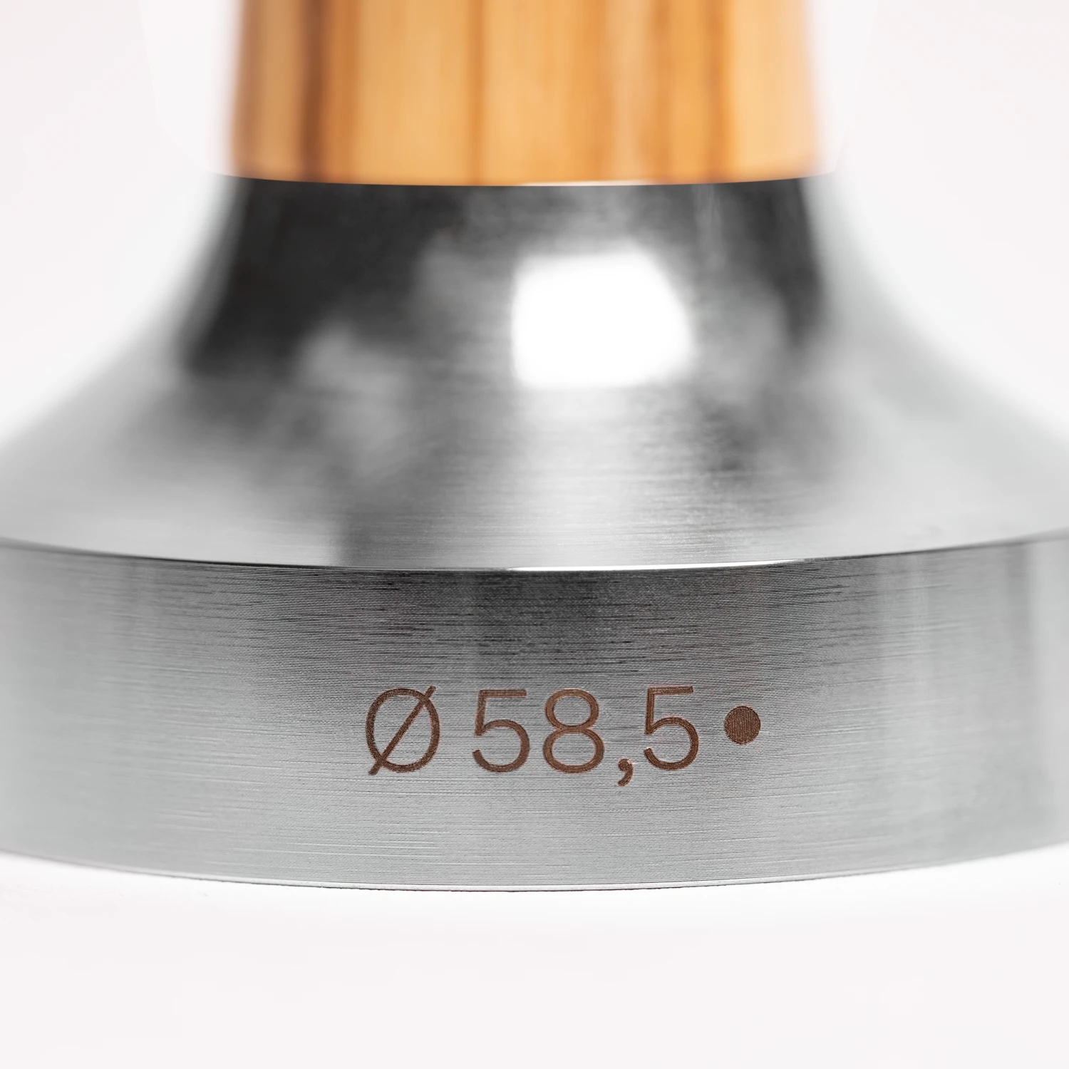 Wiedemann Olive Wood Precision 58.5mm Tamper 5 Wiedemann Olive Wood Precision 58.5mm Tamper - Image 3