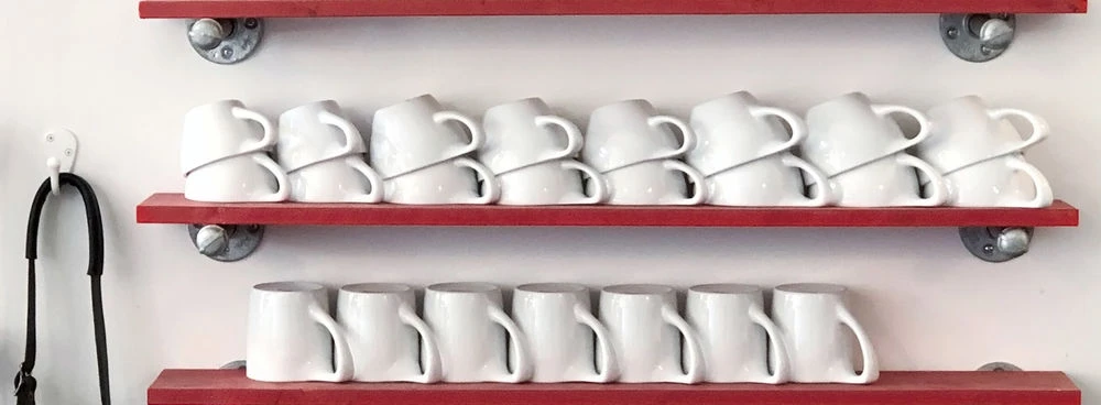 Konitz Set Of Two 15oz Cafe Latte Cups And Saucers 4 Konitz Set Of Two 15oz Cafe Latte Cups And Saucers - Image 2