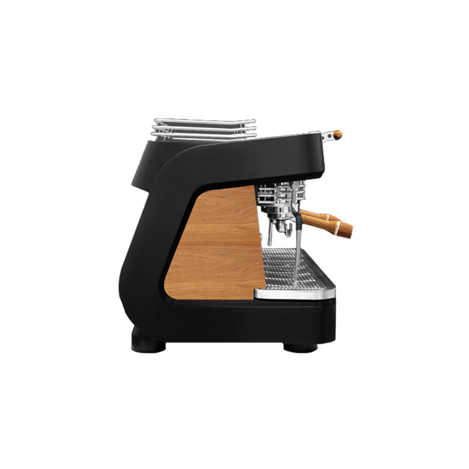 Dalla Corte XT Classic Espresso Machine - 2 Group Dark Walnut 5 Dalla Corte XT Classic Espresso Machine - 2 Group Dark Walnut - Image 3
