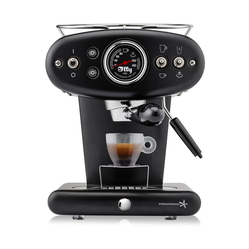 Francis Francis X1 Anniversary 1935 Espresso Machine In Black 3 Francis Francis X1 Anniversary 1935 Espresso Machine In Black