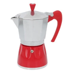 G.A.T. Moka Delizia 6-Cup Moka Pot - Red