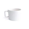 Saint Anthony Industries The Reinhart Stoneware Mug - 9oz Pearl 2 Saint Anthony Industries The Reinhart Stoneware Mug - 9oz Pearl -Coffee Supplies Store pearl 10oz