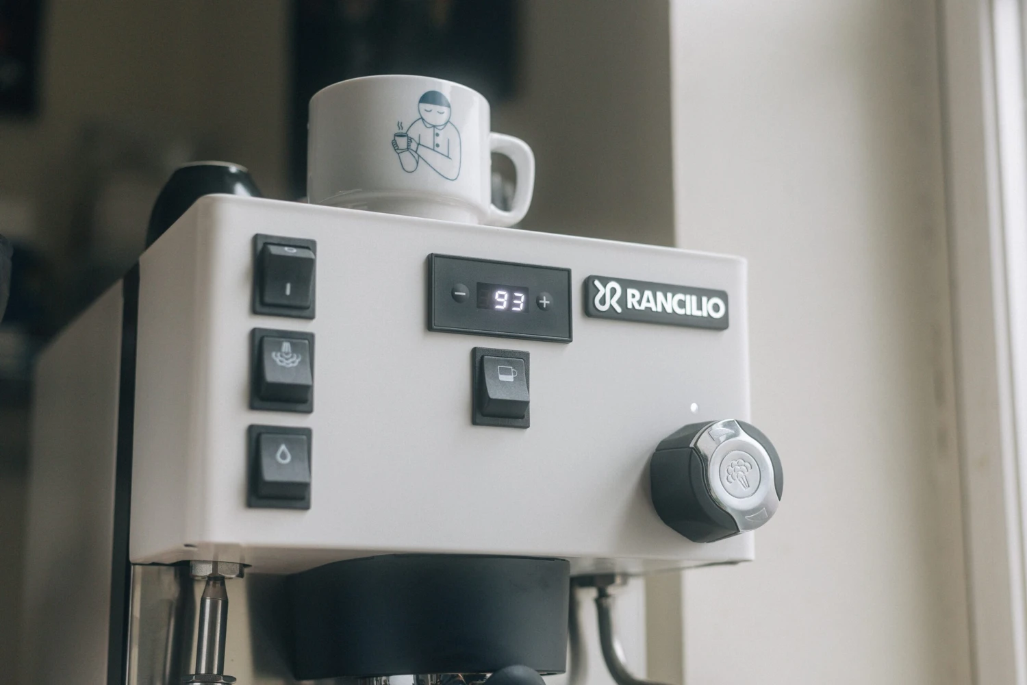 Rancilio Silvia Pro X Dual Boiler Espresso Machine In White 4 Rancilio Silvia Pro X Dual Boiler Espresso Machine In White - Image 2